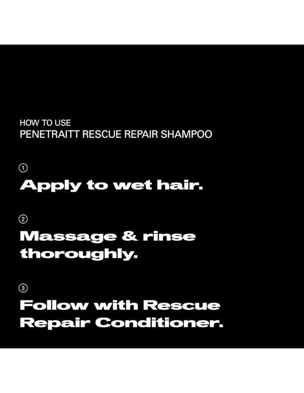 Shampoing réparateur Sebastian Penetraitt Rescue - 1L