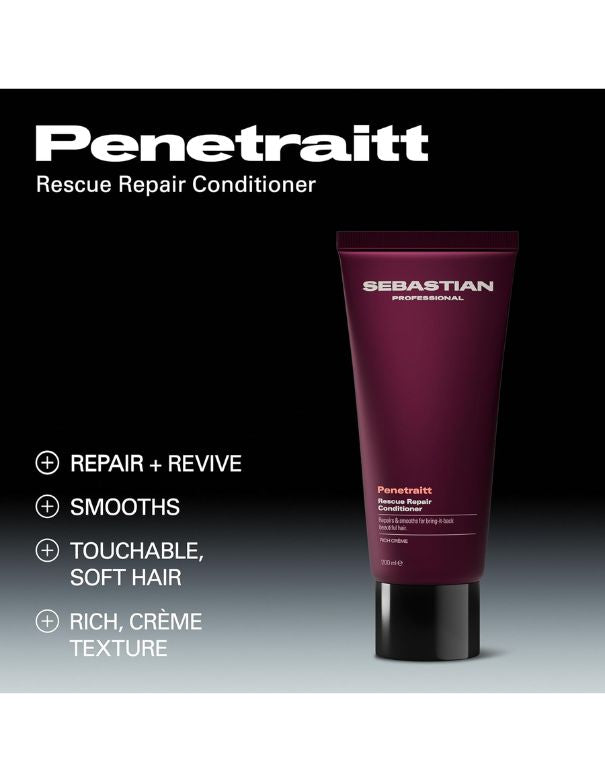Après-shampoing réparateur et sauveur Sebastian Penetraitt - 1 L
