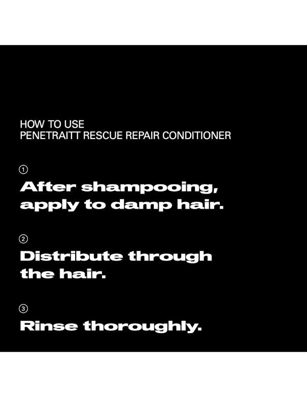 Après-shampoing réparateur et sauveur Sebastian Penetraitt - 1 L