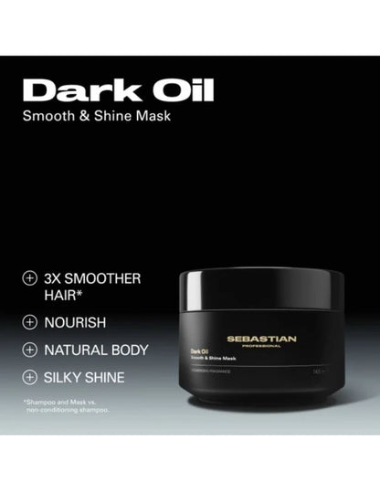 Sebastian Dark Oil Masque Brillance et Lissage - 500ml
