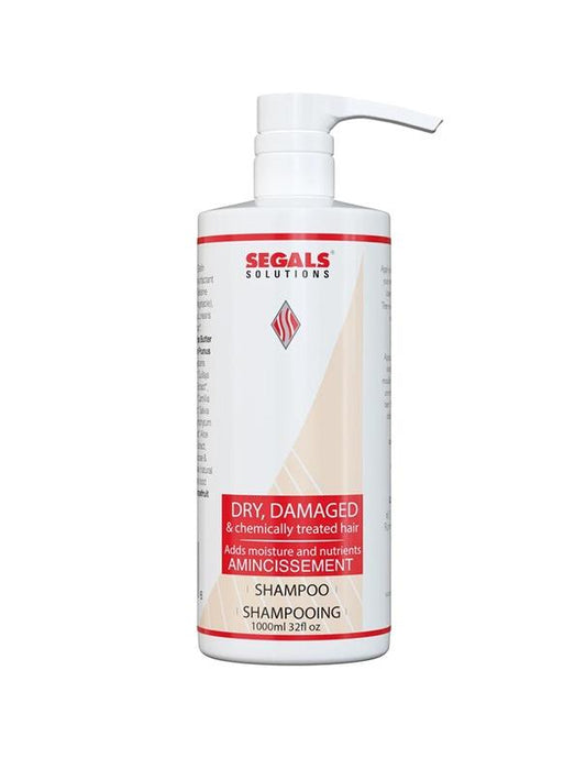 Shampooing pour cheveux secs et abîmés Segals - 1 L