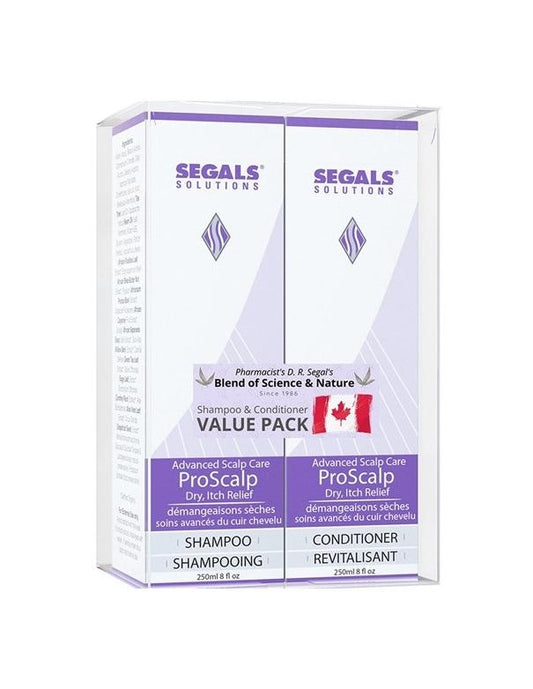 Duo de shampooing et revitalisant Segals ProScalp