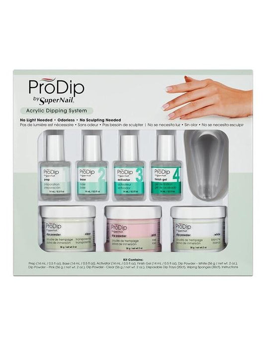 Système de trempage d'ongles SuperNail 7 pièces