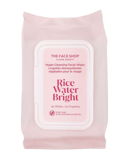 Lingettes nettoyantes visage végétaliennes The Face Shop