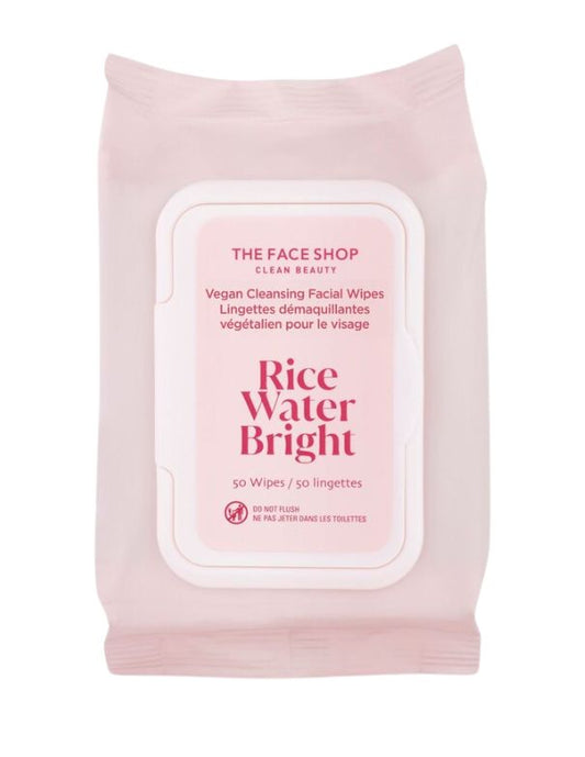 Lingettes nettoyantes visage végétaliennes The Face Shop