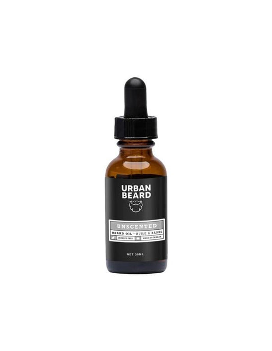 Huile à barbe urbaine non parfumée - 30 ml