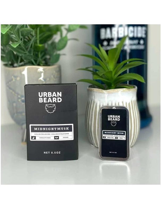 Eau de Cologne solide Urban Beard Midnight Musk - 15 ml