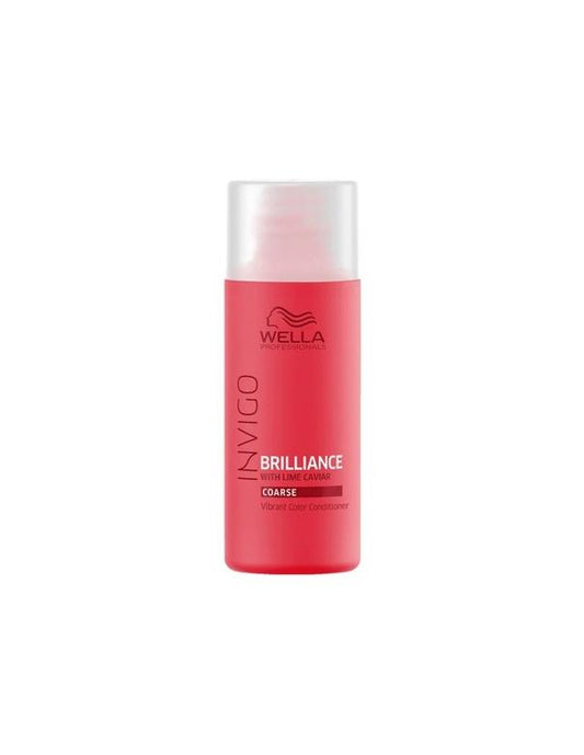 Shampooing Wella Invigo Color Brilliance pour cheveux épais - 50 ml