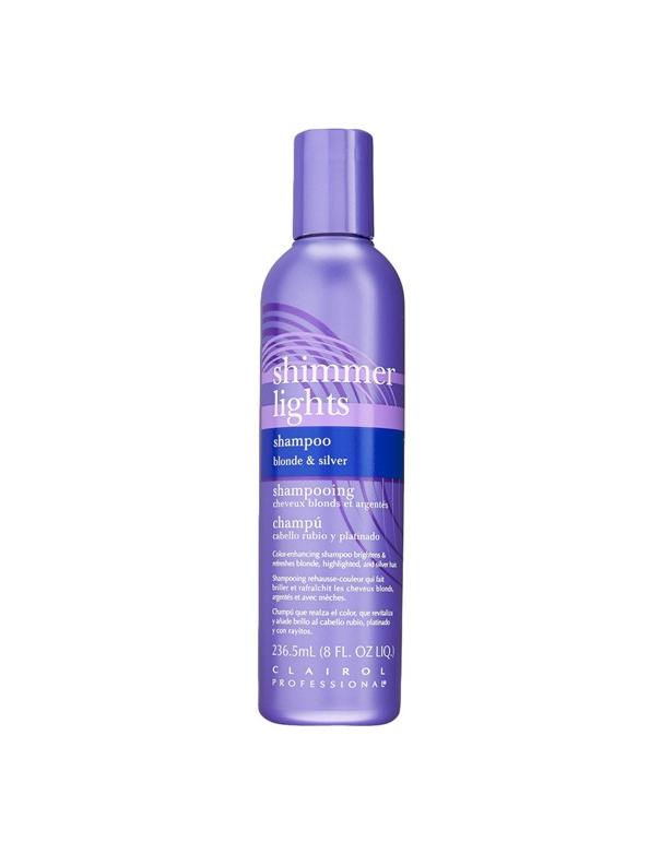 Shampoing Clairol Shimmer Lights Blond &amp; Argenté - 236 ml