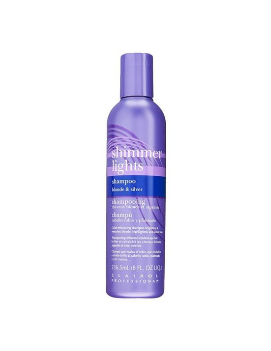 Shampoing Clairol Shimmer Lights Blond &amp; Argenté - 236 ml