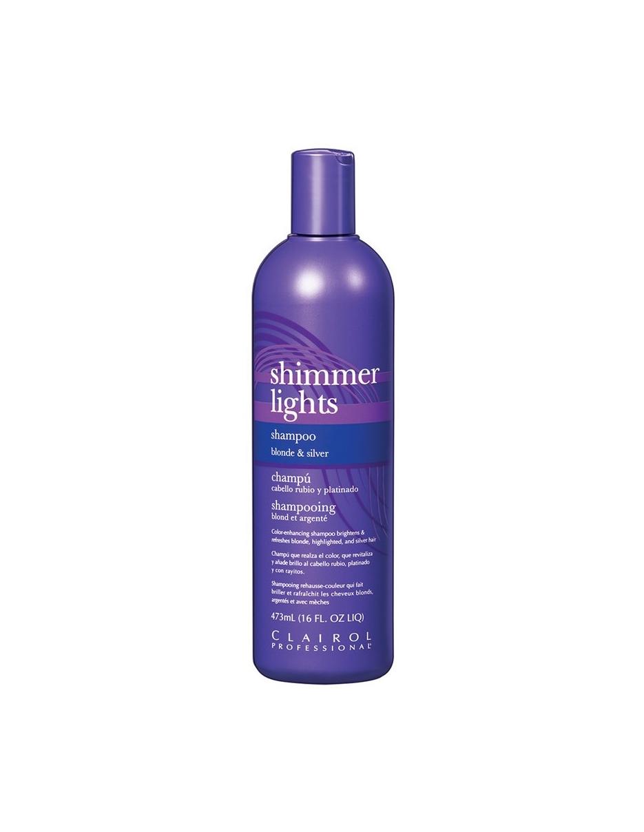 Shampoing Clairol Shimmer Lights Blond &amp; Argenté - 473 ml