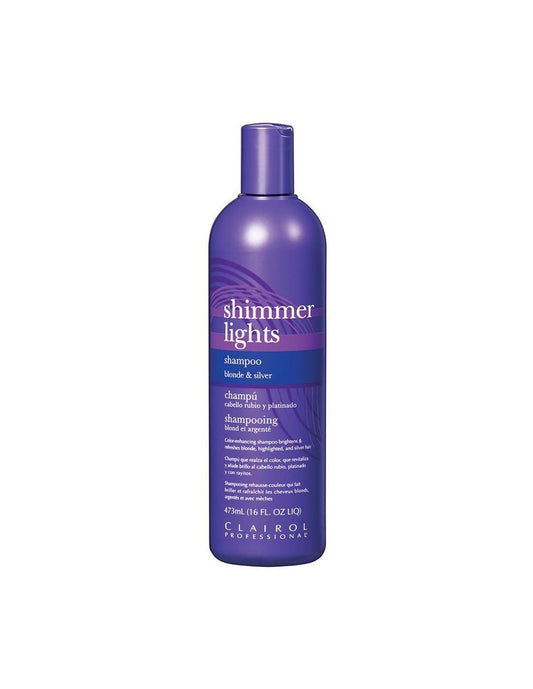 Shampoing Clairol Shimmer Lights Blond &amp; Argenté - 473 ml