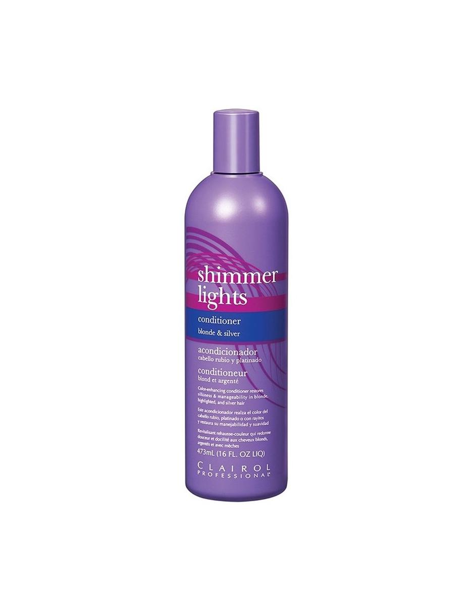 Après-shampoing Clairol Shimmer Lights Blond &amp; Argent - 473 ml